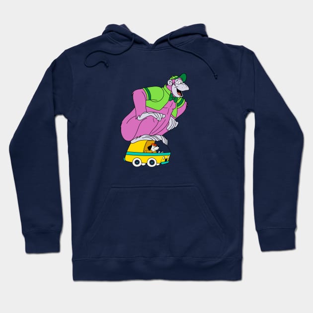 Great Grape Ape Hoodie by CoverTales